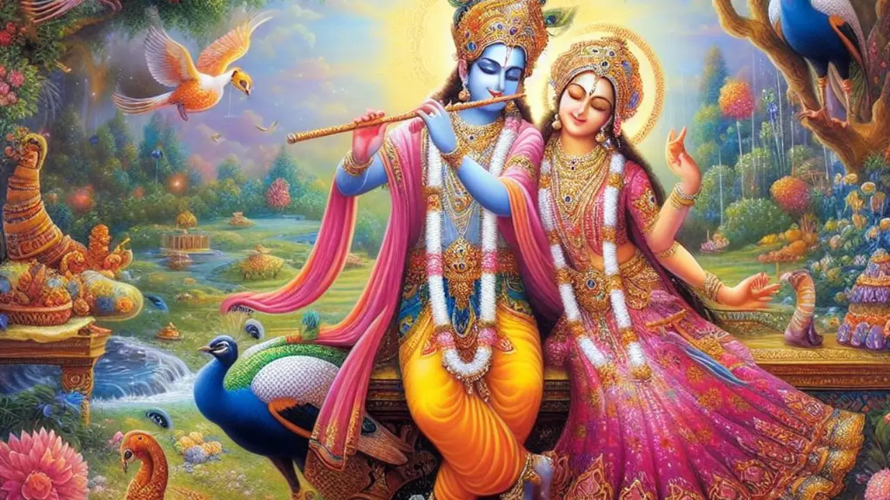Radha-Krishna's Sacred Bond