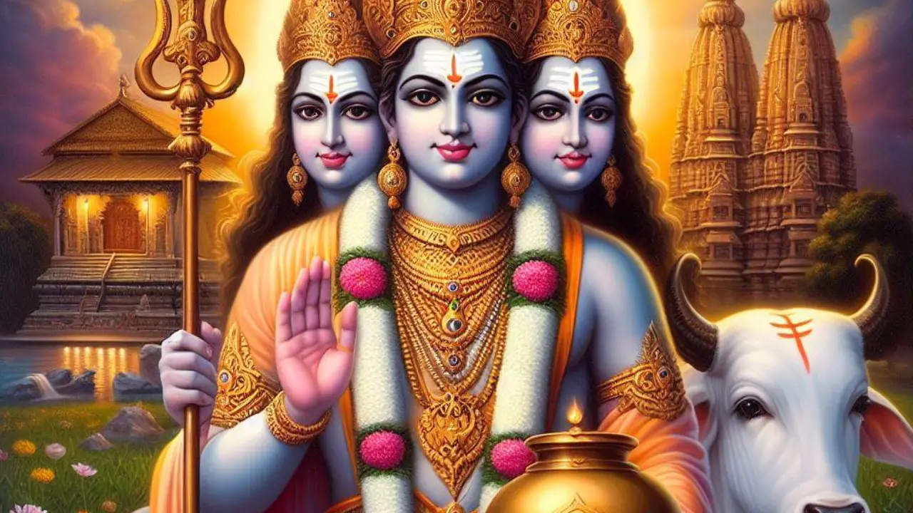 The Three Faces of Lord Dattatreya
