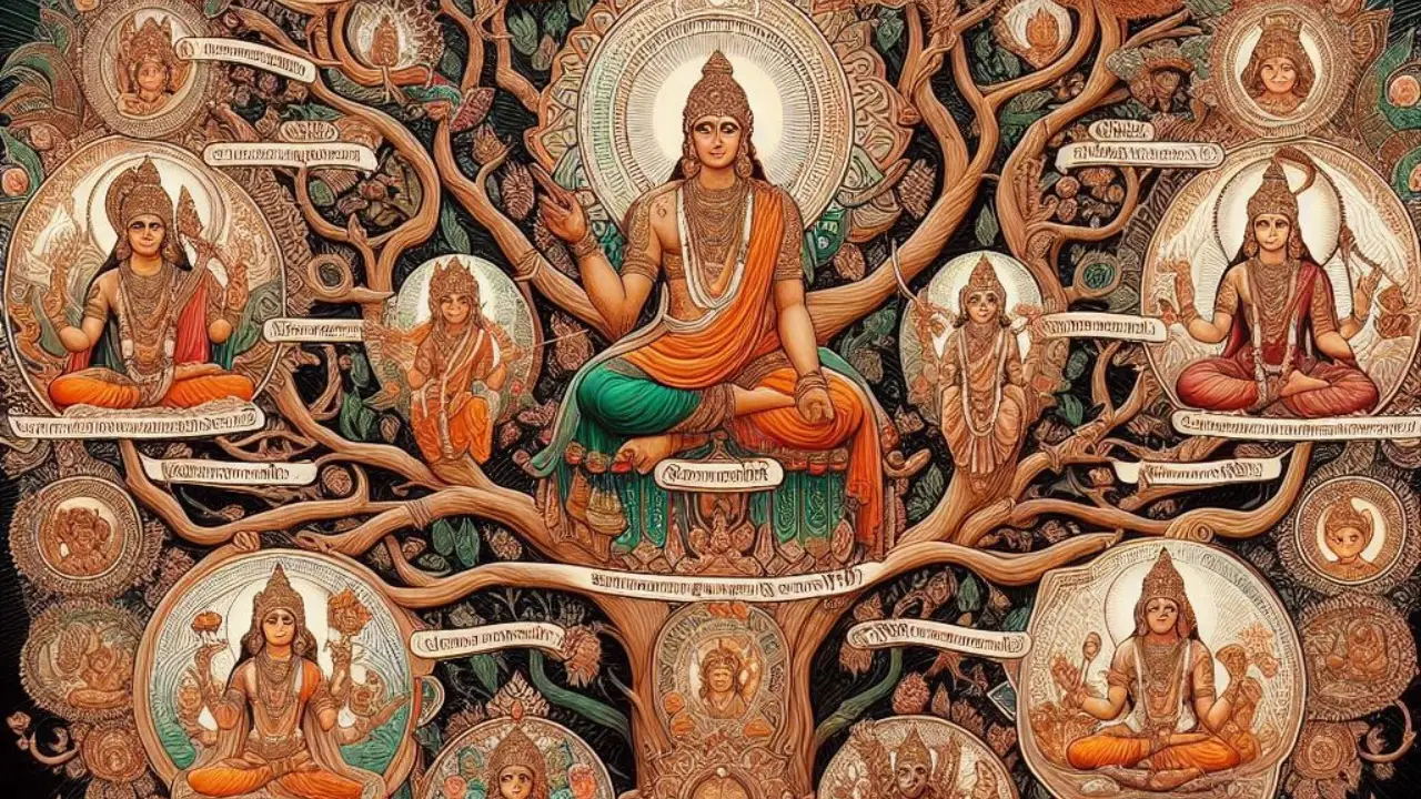 Family Tree of Lord Brahma