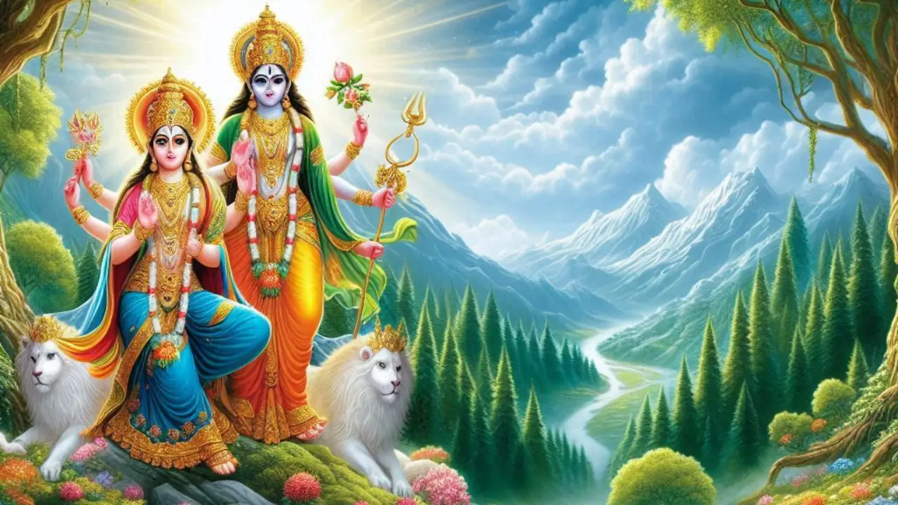 Goddess Shakti and Durga