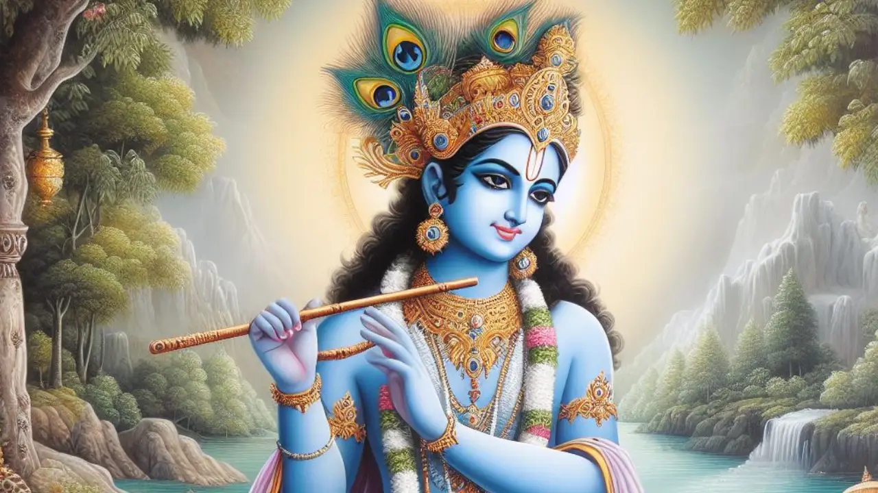 Krishna’s Blue Skin