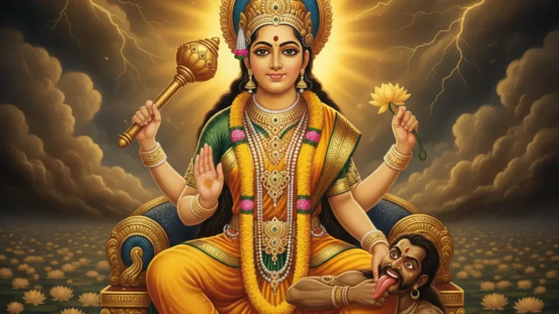 Goddess Bagalamukhi: Divine Protection for Daily Life