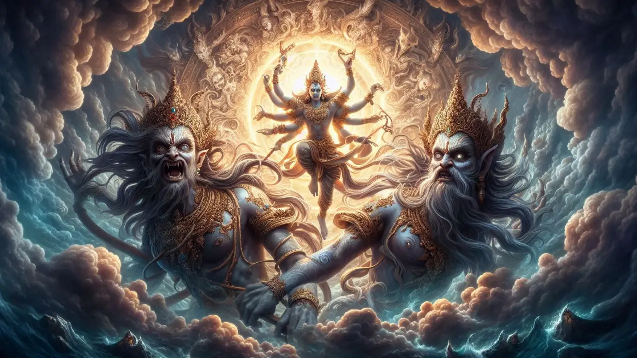 Madhu and Kaitabha: Story of Pride and Destruction