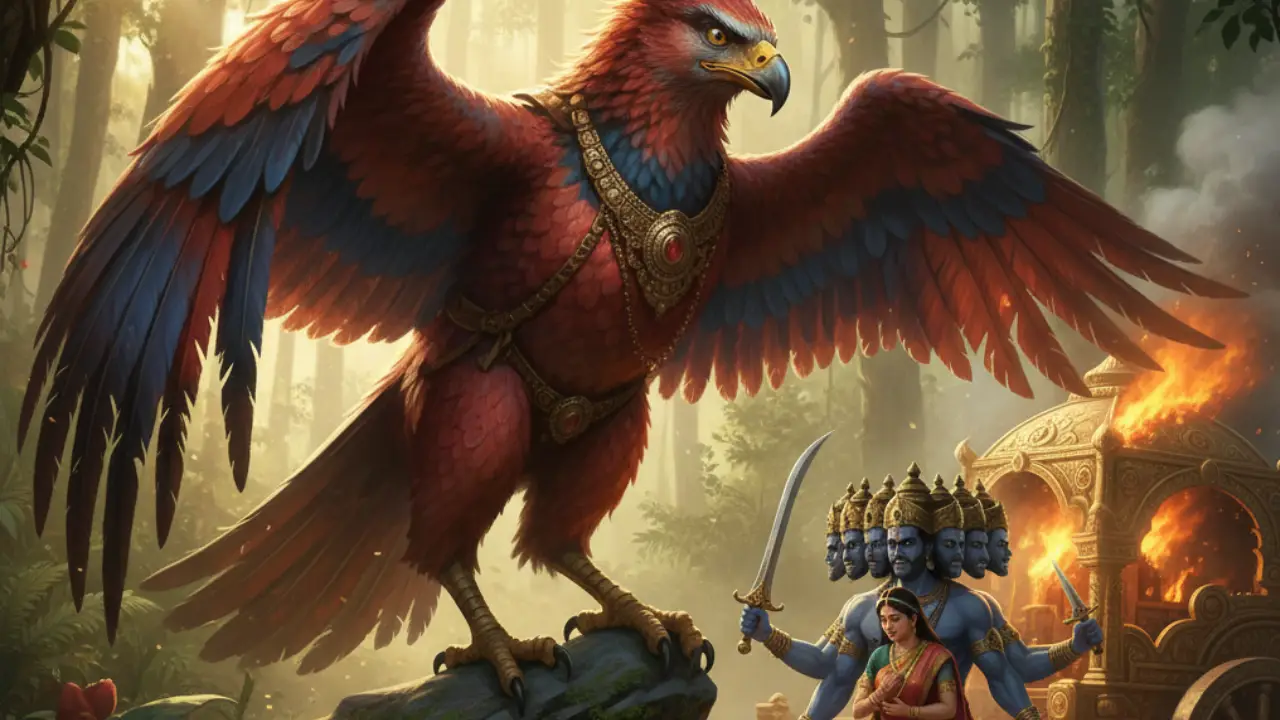 Sage Jatayu: A Bird Who Fought for Dharma in Ramayana