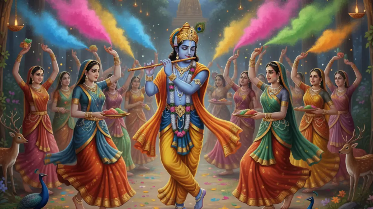 Raas Leela in Holi Celebrations: Krishna’s Love Story